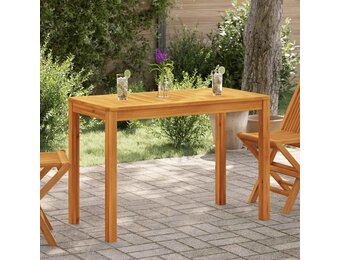 vidaXL Tuintafel 110x55x75 cm massief acaciahout
