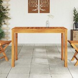 vidaXL Tuintafel 110x55x75 cm massief acaciahout