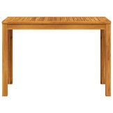 vidaXL Tuintafel 110x55x75 cm massief acaciahout