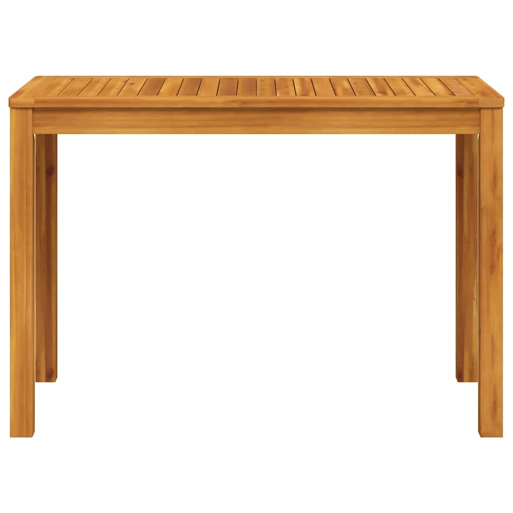 vidaXL Tuintafel 110x55x75 cm massief acaciahout