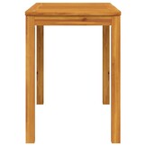 vidaXL Tuintafel 110x55x75 cm massief acaciahout