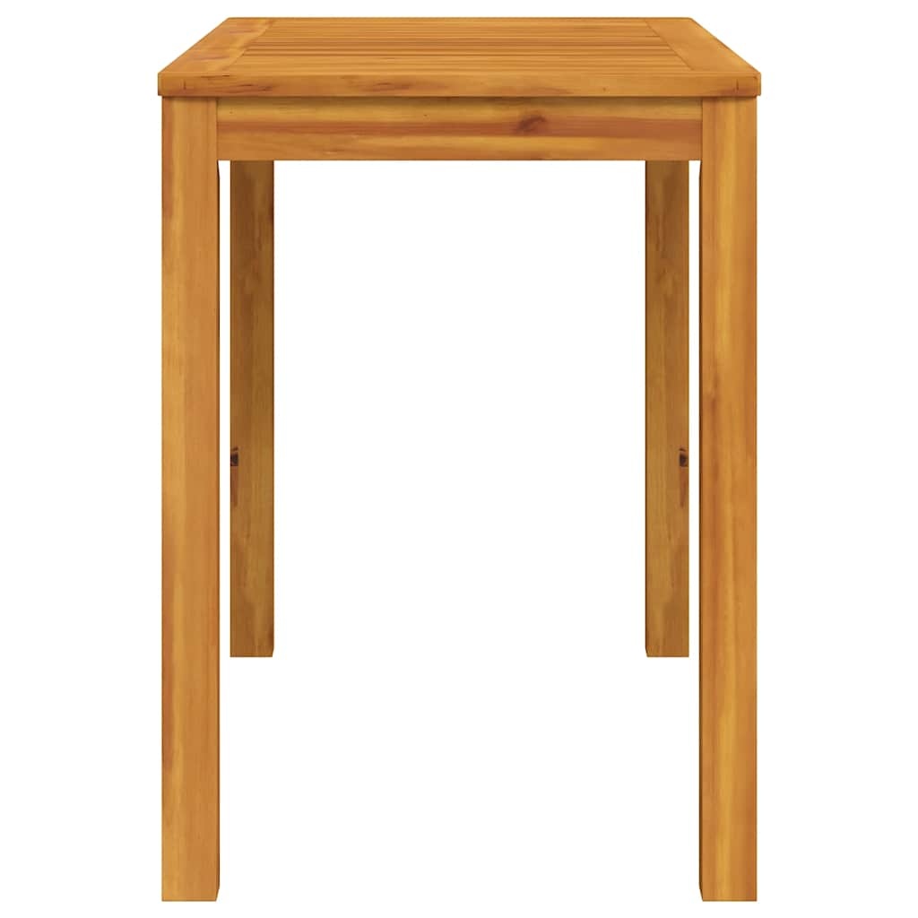 vidaXL Tuintafel 110x55x75 cm massief acaciahout