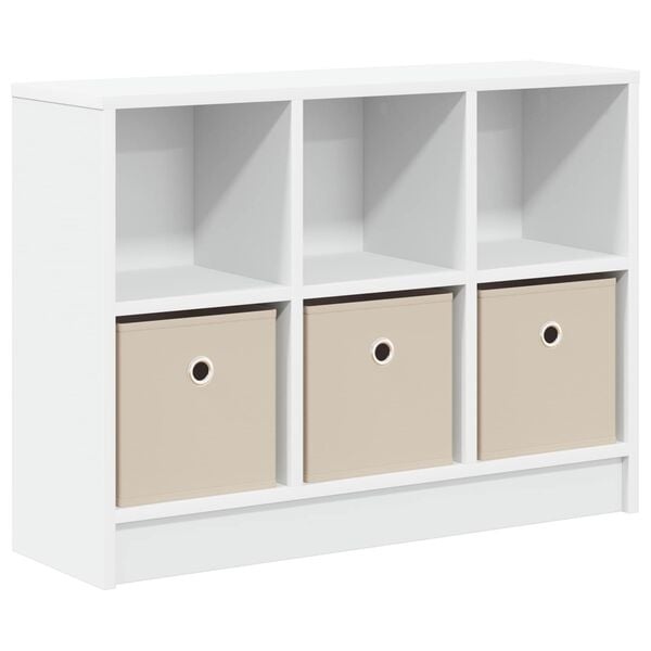 vidaXL Dressoir Wit 73,5 x 22,5 x 53,5 cm