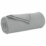 vidaXL plaid Grijs 200 x 150 cm 0,42 kg Fleece