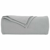 vidaXL plaid Grijs 200 x 150 cm 0,42 kg Fleece