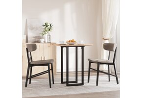 Eettafelpoten O-frame 40x40x73 cm Staal - 34% Korting