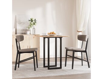 vidaXL Eettafelpoten O-frame 40x40x73 cm staal