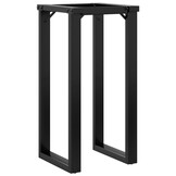 vidaXL Eettafelpoten O-frame 40x40x73 cm staal