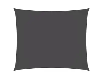 vidaXL Zonnescherm rechthoekig 4x6 m oxford stof antracietkleurig