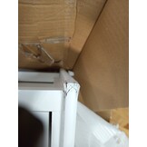 vidaXL Kast met 1 lade en 3 manden paulowniahout wit