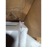 vidaXL Kast met 1 lade en 3 manden paulowniahout wit