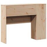 vidaXL Hoofdbord met opbergruimte 75 cm massief grenenhout