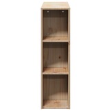 vidaXL Hoofdbord met opbergruimte 75 cm massief grenenhout