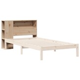 vidaXL Hoofdbord met opbergruimte 75 cm massief grenenhout