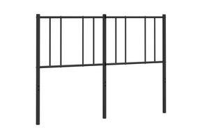 vidaXL Vervangend Hoofdbord Metaal Zwart 135 cm - 33% Korting