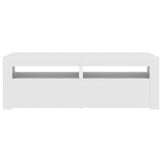 vidaXL Tv-meubel met LED-verlichting 120x35x40 cm wit