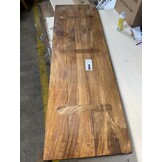 vidaXL Tafelblad met natuurlijke rand 120x40x2,5 cm massief mangohout