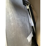 vidaXL Tweezitsbank 120 cm fluweel donkergrijs