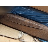vidaXL Bankje 120 cm kunstsuède bruin