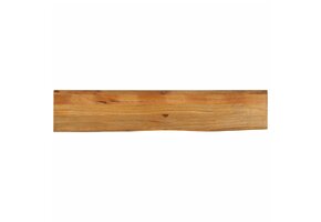 Massief Mangohouten Tafelblad met Natuurlijke Rand (160cm) - 34% Korting