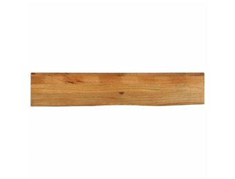 vidaXL Tafelblad met natuurlijke rand 160x30x2,5 cm massief mangohout
