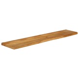 vidaXL Tafelblad met natuurlijke rand 160x30x2,5 cm massief mangohout