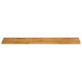 vidaXL Tafelblad met natuurlijke rand 160x30x2,5 cm massief mangohout
