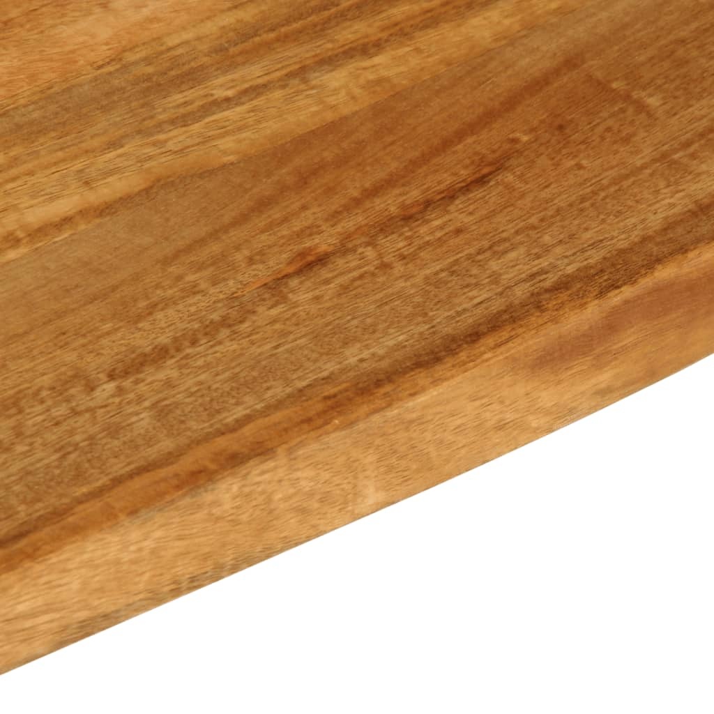 vidaXL Tafelblad met natuurlijke rand 160x30x2,5 cm massief mangohout