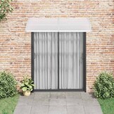 vidaXL Deurluifel 200x100 cm PC grijs