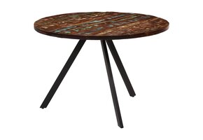 Eettafel 110x75 cm Massief Gerecycled Hout - 54% Korting