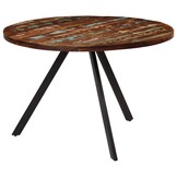 vidaXL Eettafel 110x75 cm massief gerecycled hout