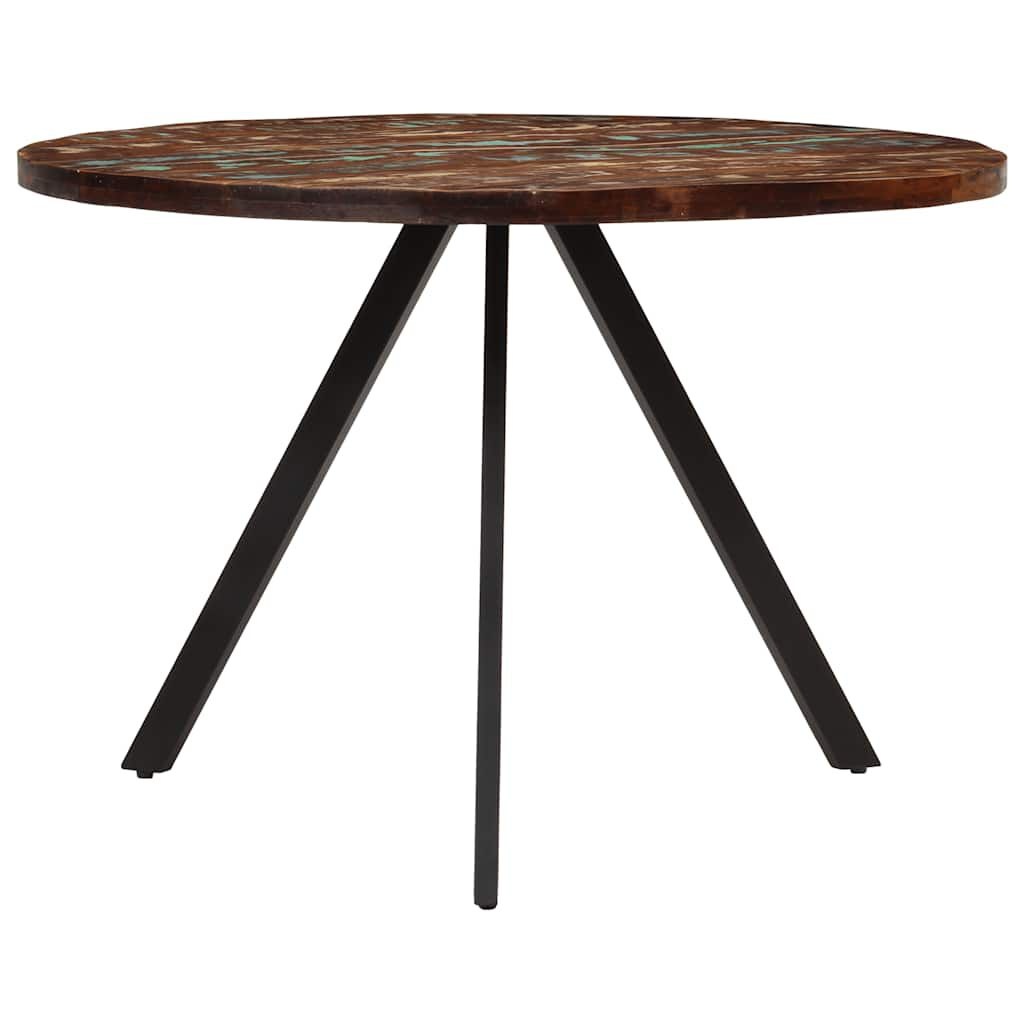 vidaXL Eettafel 110x75 cm massief gerecycled hout