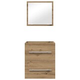 vidaXL Badkamermeubelset Bruin 41 x 38,5 x 48 cm
