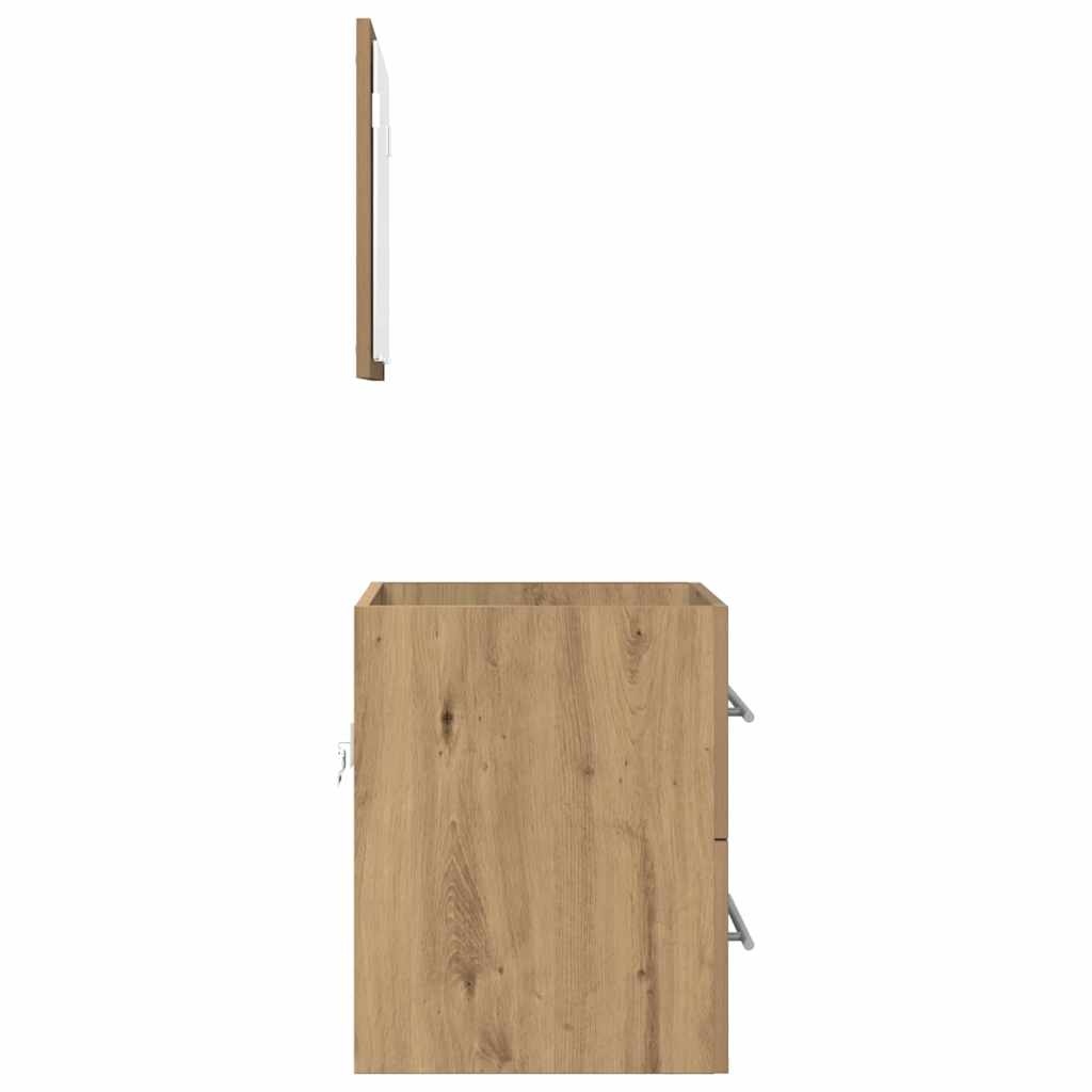 vidaXL Badkamermeubelset Bruin 41 x 38,5 x 48 cm