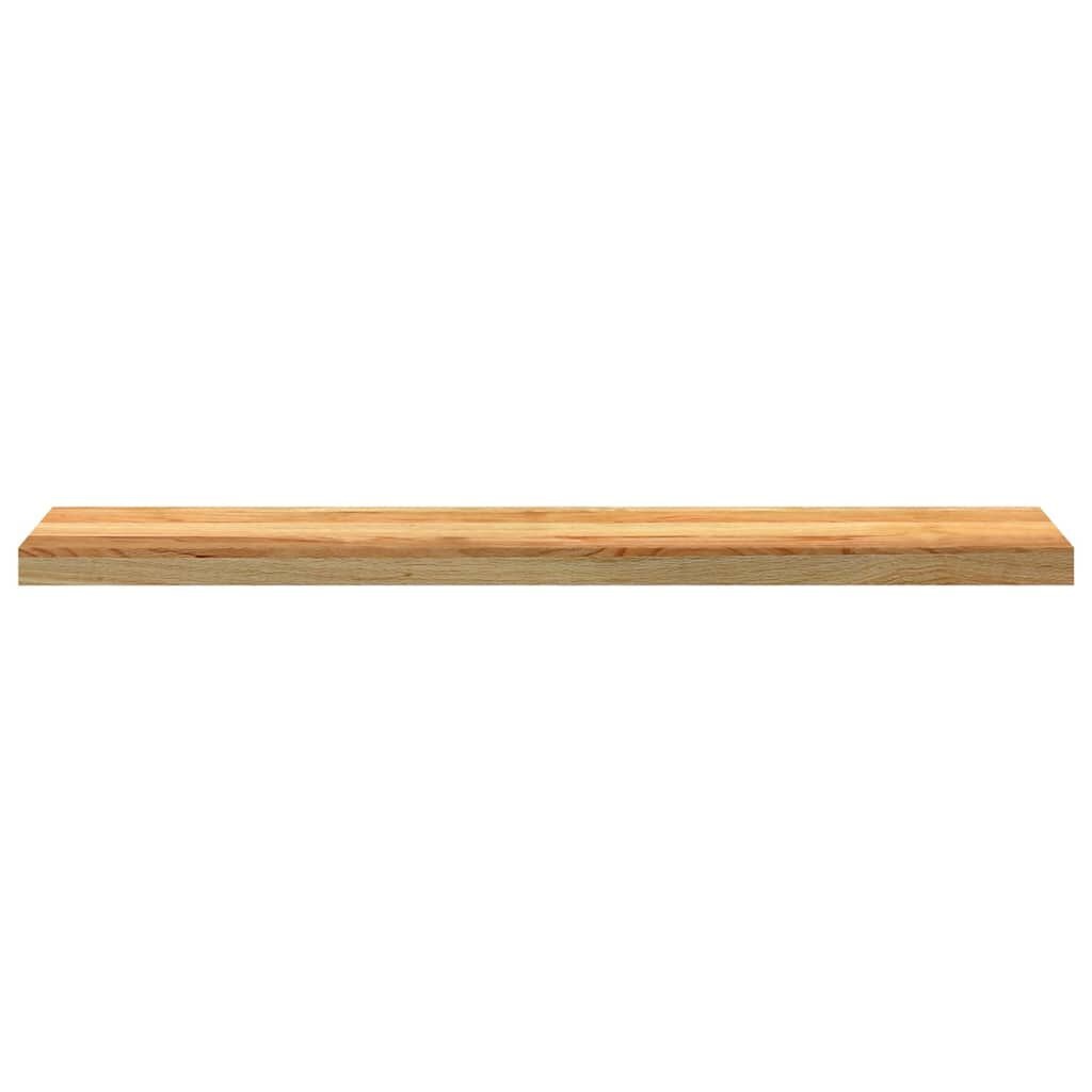 vidaXL Vensterbanken 2 st 110x20x2 cm massief eikenhout lichtbruin
