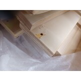 vidaXL Bedframe massief grenenhout wit 140x200 cm