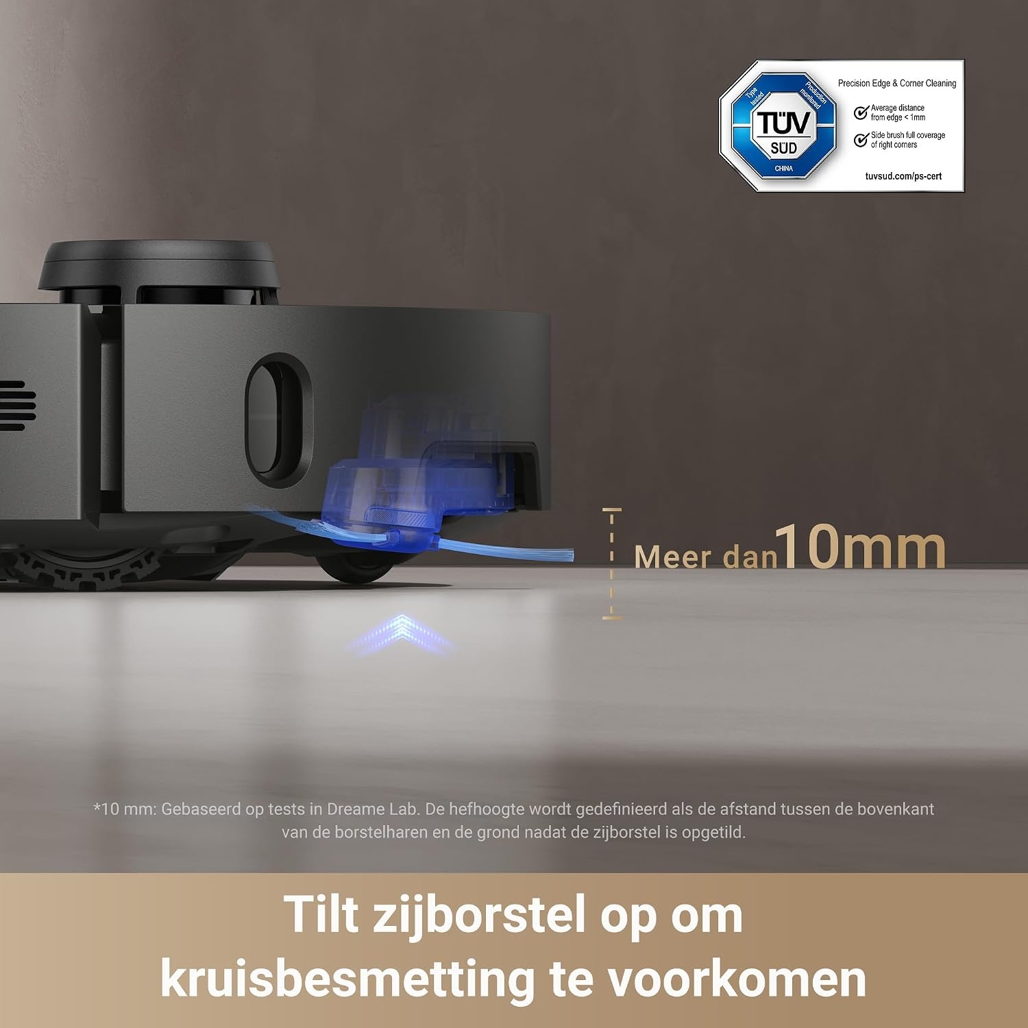 DREAME X40 Master robotstofzuiger met 28 cm compact basisstation