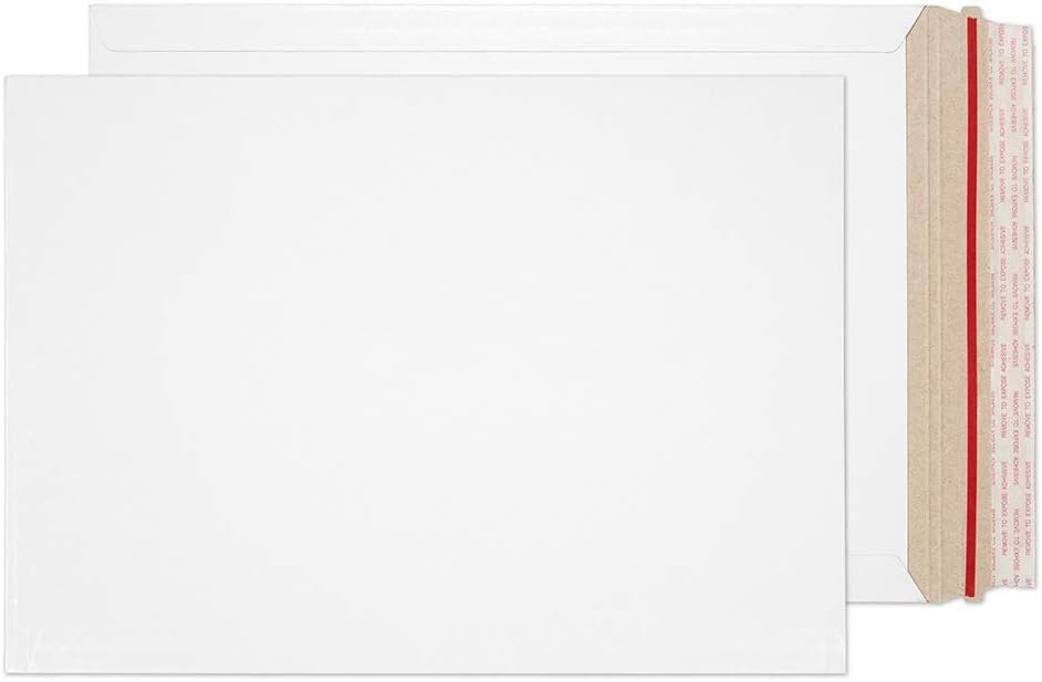 Blake Puur verpakking 352 x 250 mm All Board Envelope Mailers (PPA15-RS) Wit - Pack van 100 - Maat 352 x 250 mm