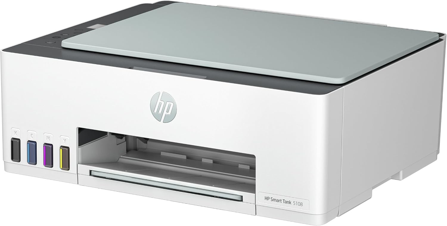 Multifunctionele printer HP Smart-Tank 5108 WLAN, met navulbare tank, inclusief drukinkt voor maximaal 3 jaar