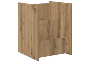 VidaXL Tijdschriftenrek Eikenhout 35x35x45cm - 32% Korting!