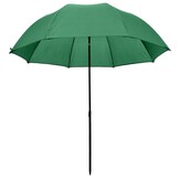 vidaXL Visparaplu groen 240 x 210 cm