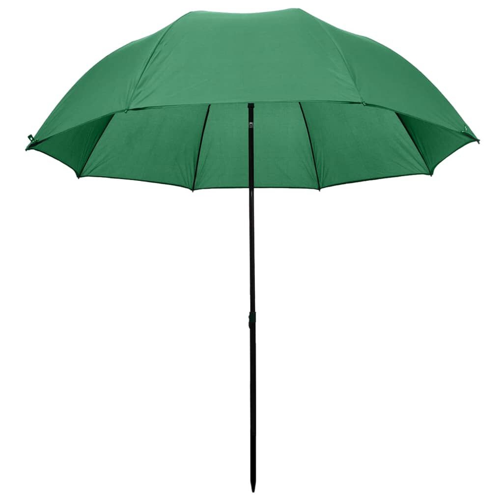 vidaXL Visparaplu groen 240 x 210 cm