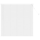 vidaXL Venetiaanse jaloezie Wit 150 x 130 cm 25 mm PVC