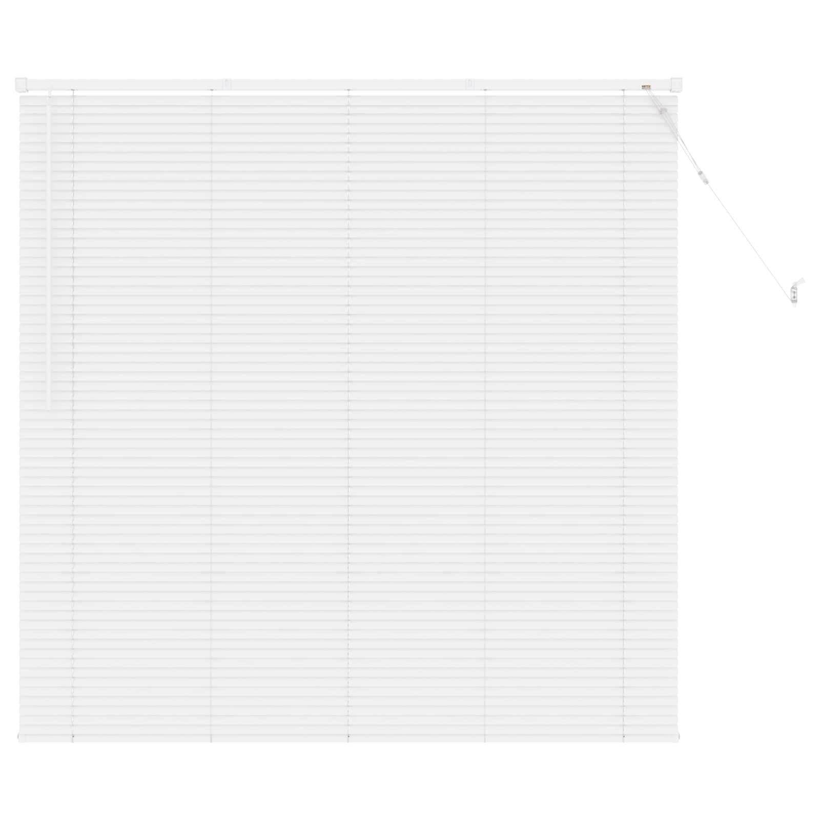 vidaXL Venetiaanse jaloezie Wit 150 x 130 cm 25 mm PVC