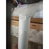 vidaXL Privacyfolie mat melkglas zelfklevend 0,9x20 m