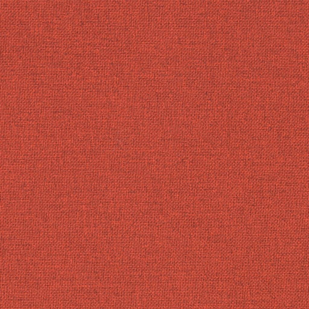 vidaXL Tuinbankkussen 100x50x7 cm stof gemêleerd rood