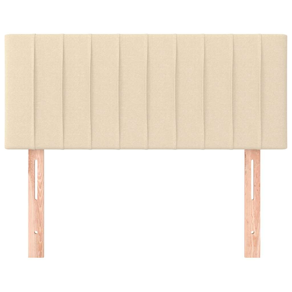 Hoofdbord Crèmekleurig Stof 80x5x78/88 cm - 74% Korting!