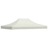 vidaXL Partytentdak 270 g/m² 4,5x3 m crèmekleurig