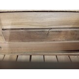 vidaXL Opbergbox 90x50x58 cm massief teakhout