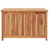 vidaXL Opbergbox 90x50x58 cm massief teakhout
